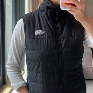 Reversible The North Face Black Vest